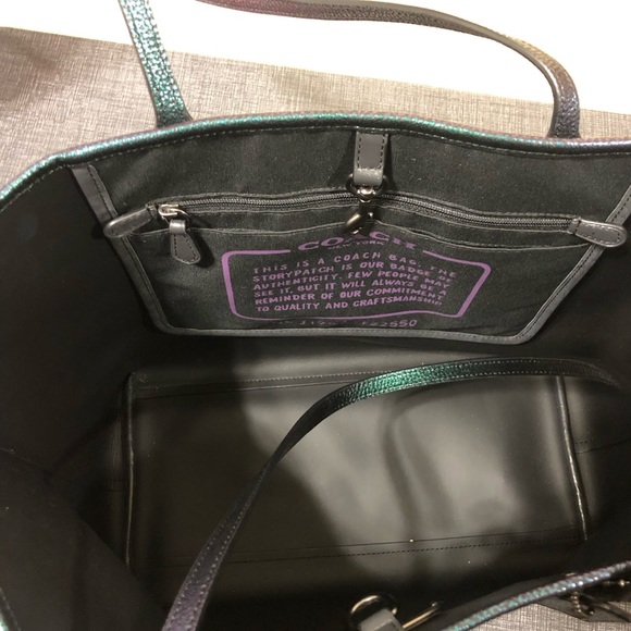 COACH Hologram Tote - Picture 7 of 7